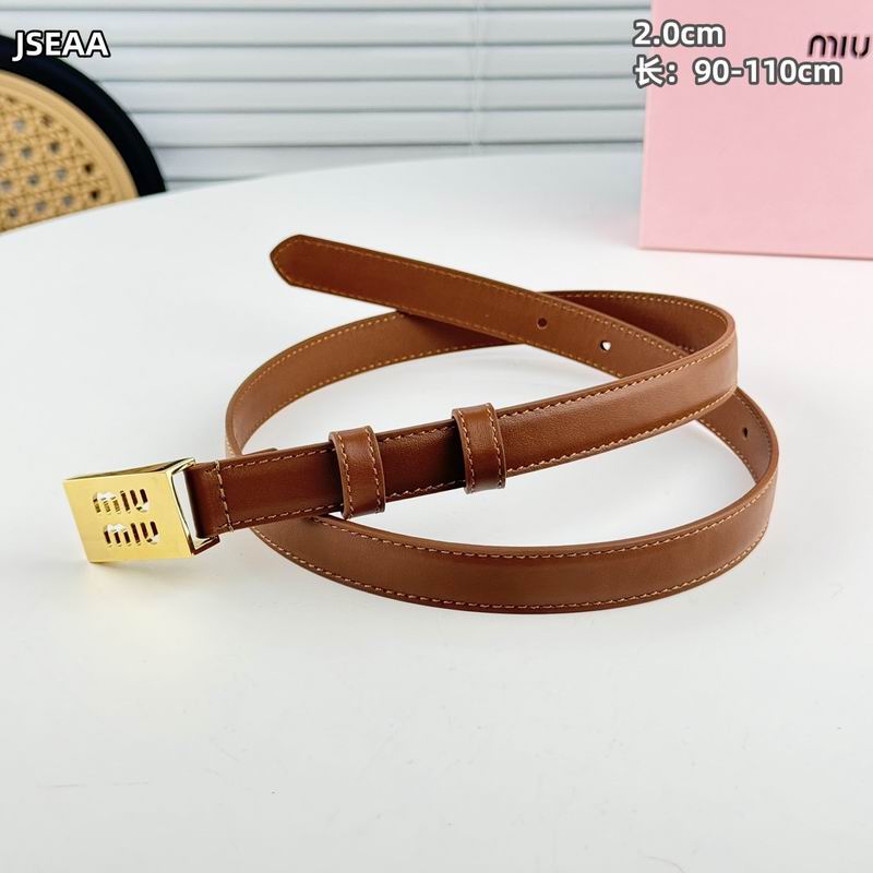 Miumiu belt 20mmX90-110cm 8L10